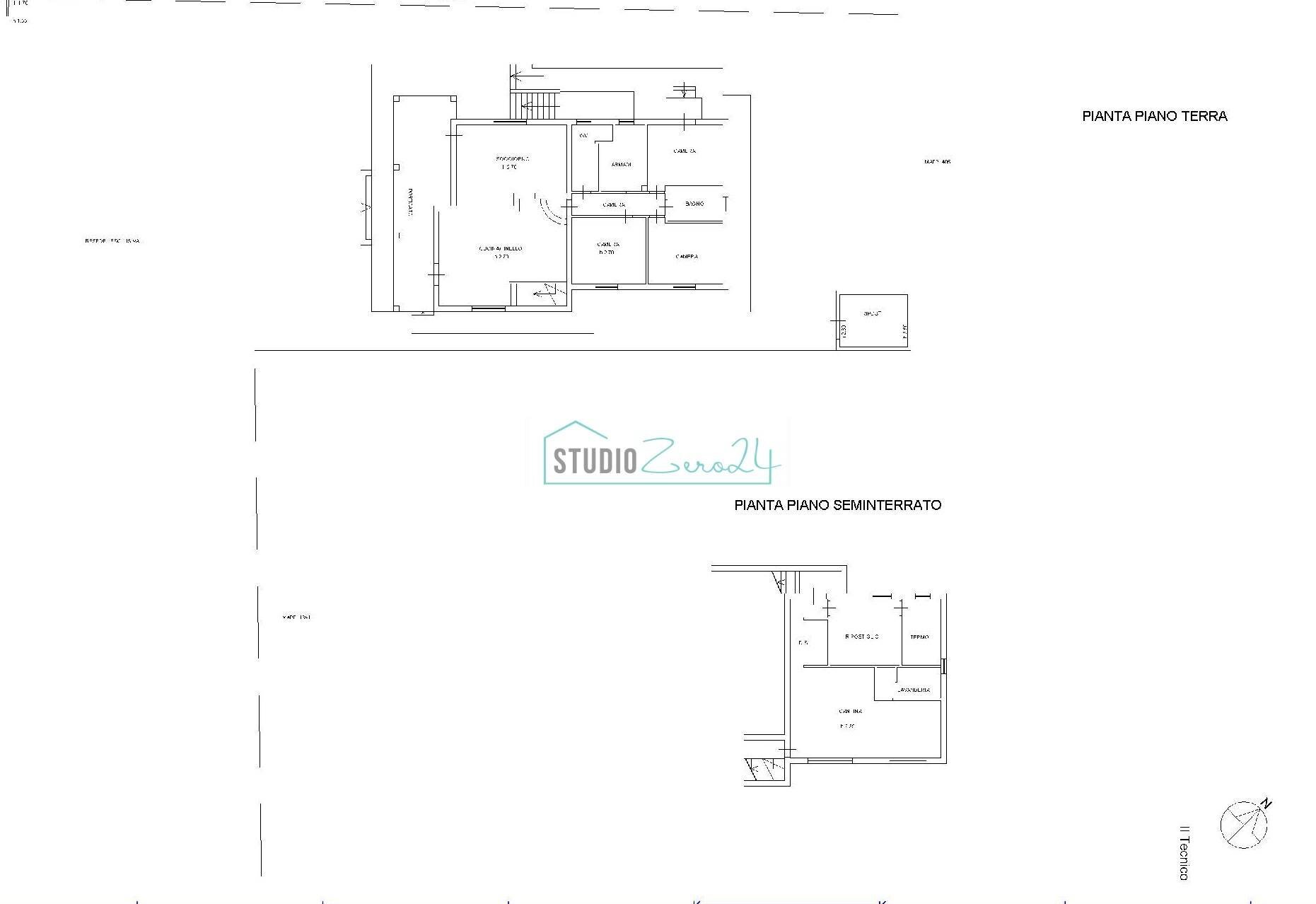 Foto 40 - Villa Seravezza - floor plans 1