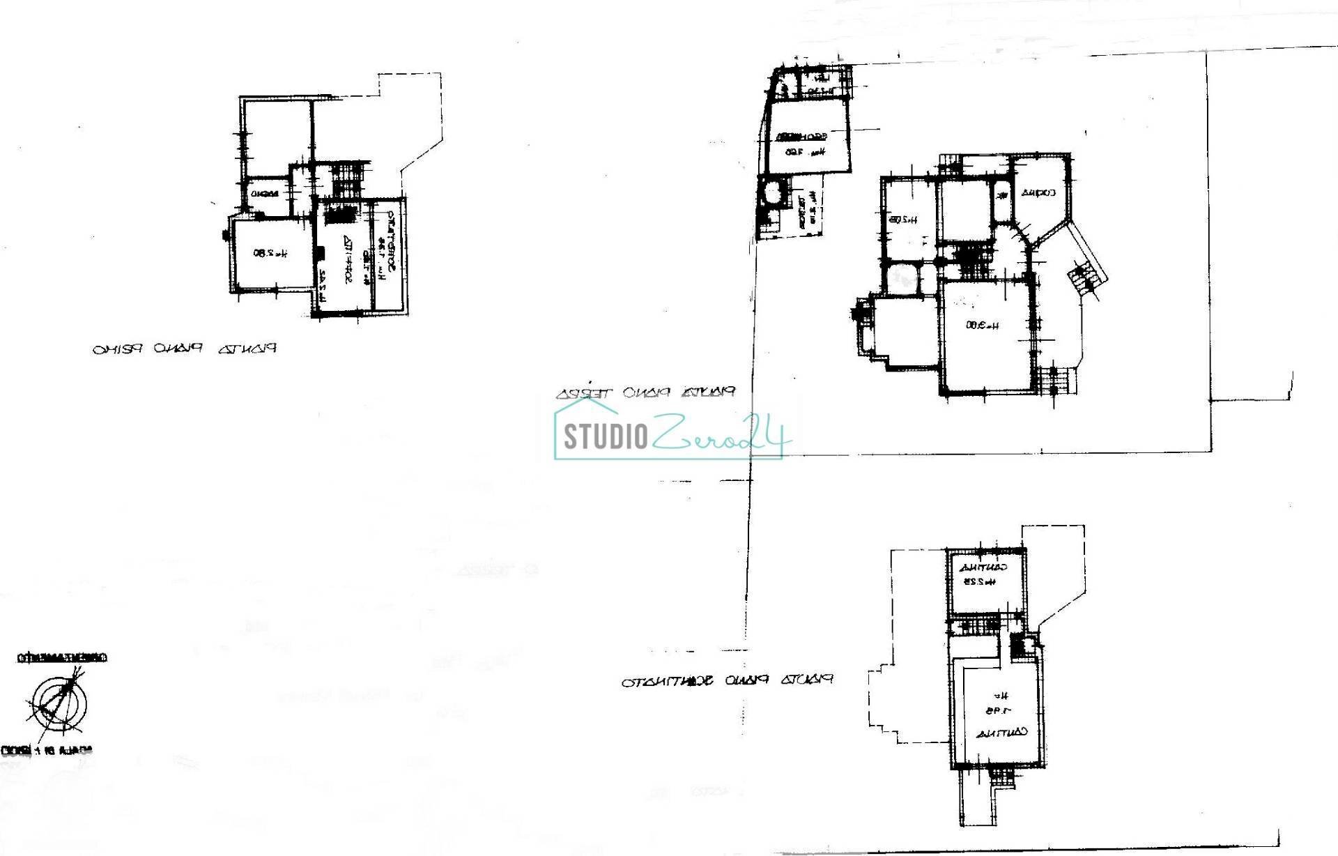 Foto 52 - Villa Pietrasanta - planimetria 1