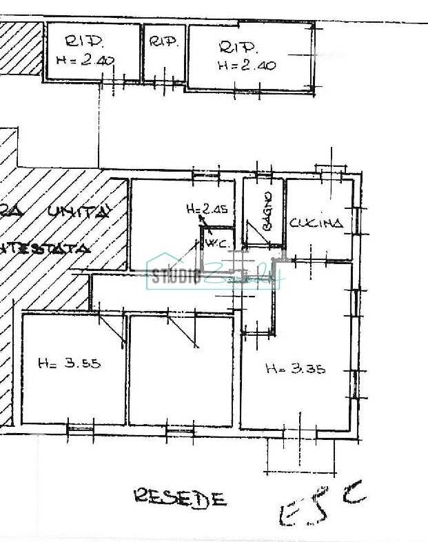 Foto 20 - Casa semi indipendente Pietrasanta - planimetria 1