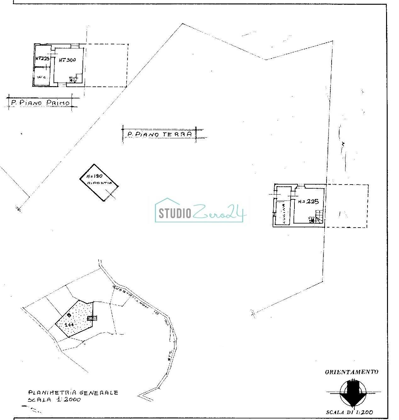 Foto 25 - Casa semi indipendente Pietrasanta - planimetria 1