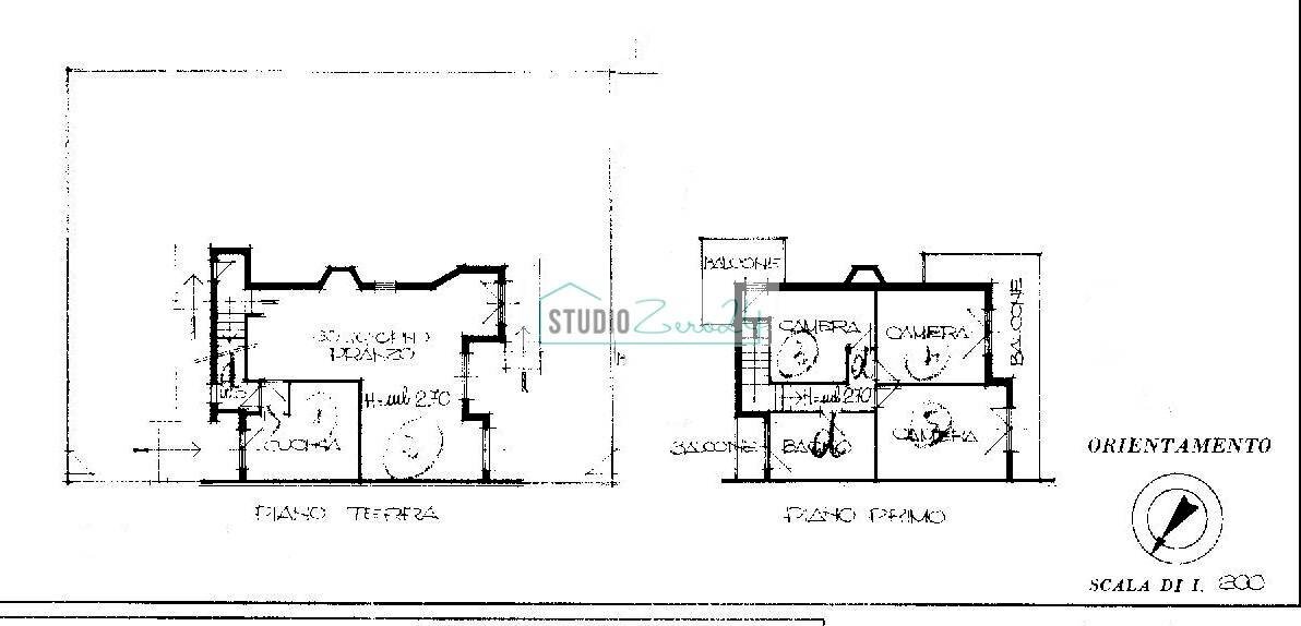 Foto 27 - Villa a Schiera Via Adua
 
35, Pietrasanta - planimetria 1