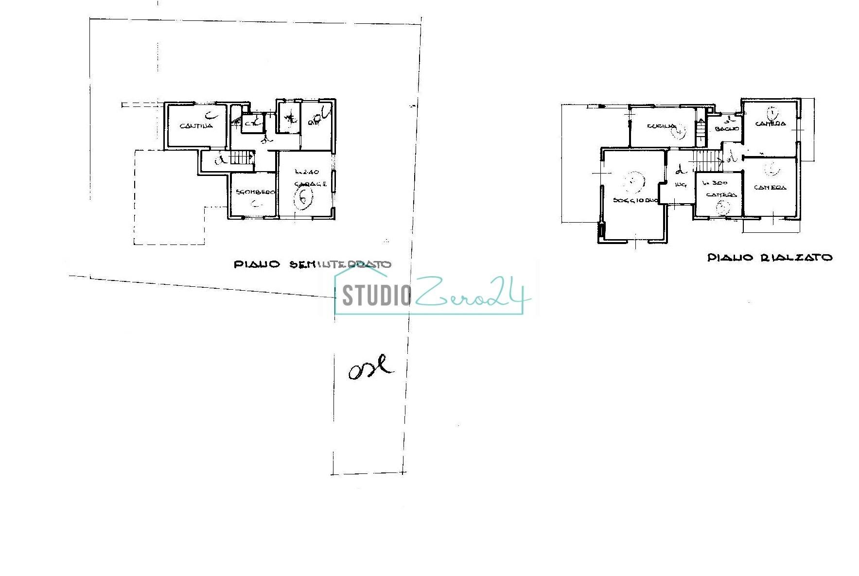 Foto 29 - Villa Seravezza - floor plans 1