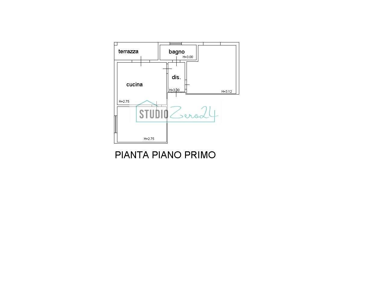 Foto 16 - Quadrilocale via goldora, Pietrasanta - planimetria 1