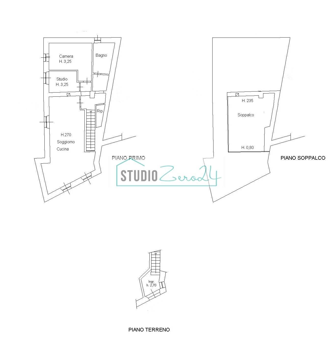 Foto 23 - Appartamento via pancola, Seravezza - planimetria 1