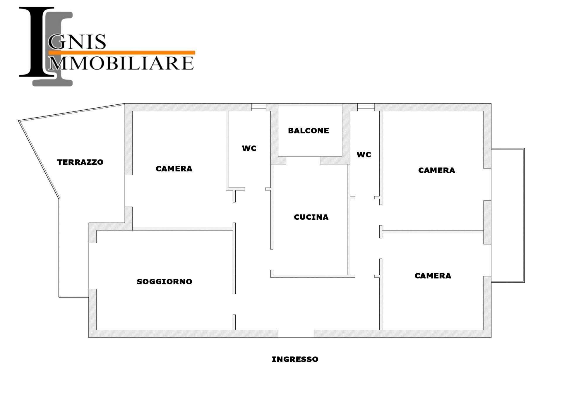 Foto 22 - Quadrilocale Corso Alcide De Gasperi
 
34, San Nicola la Strada - planimetria 1