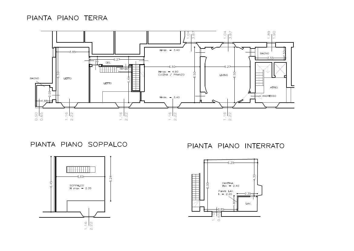 Foto 20 - Quadrilocale Via Giordano Bruno, Piacenza - planimetria 1
