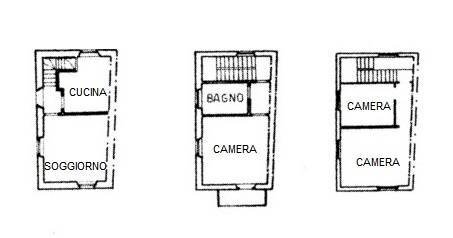 Foto 16 - Quadrilocale Loc. Campremoldo Sopra, Gragnano Trebbiense - planimetria 1