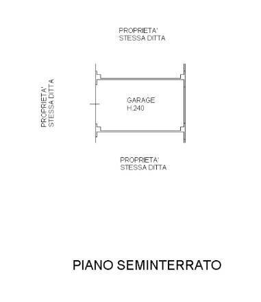 Foto 12 - Box Via Pietro Della Valle
 
2, Firenze - planimetria 1