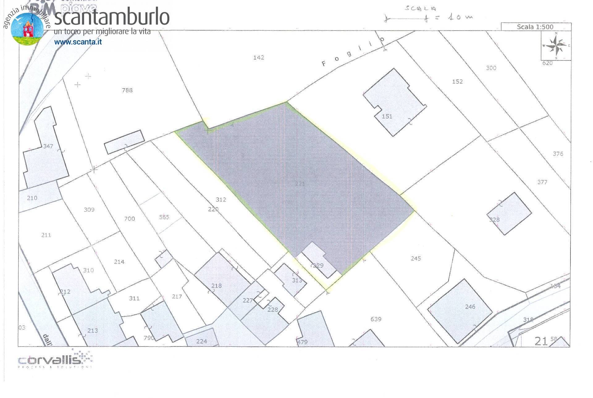 Foto 17 - Terreno edificabile Tambre - planimetria 1