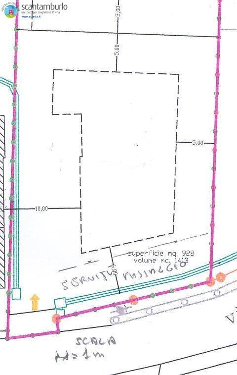 Foto 9 - Building land Povegliano - floor plans 1