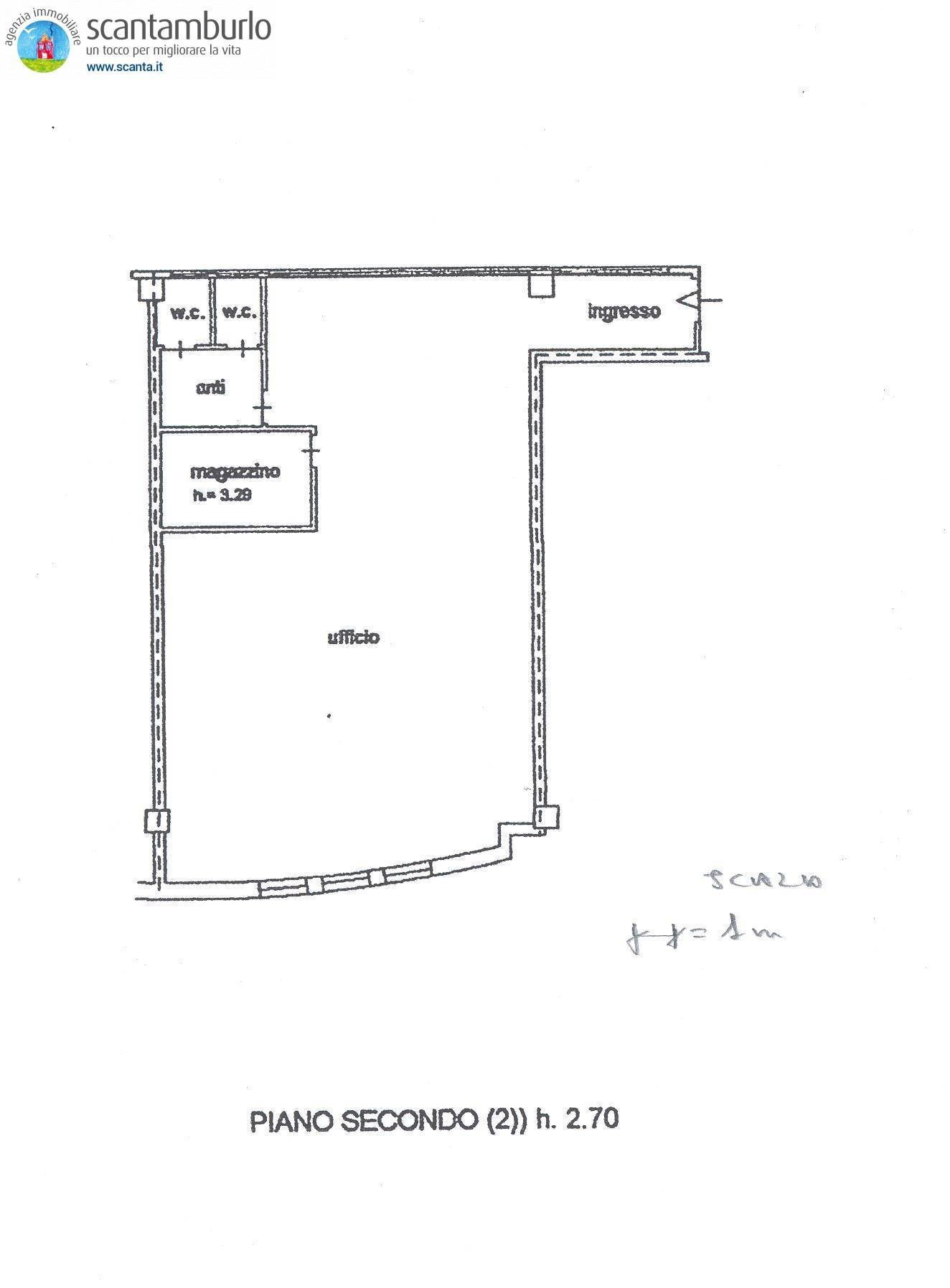 Foto 20 - Ufficio Treviso - planimetria 1