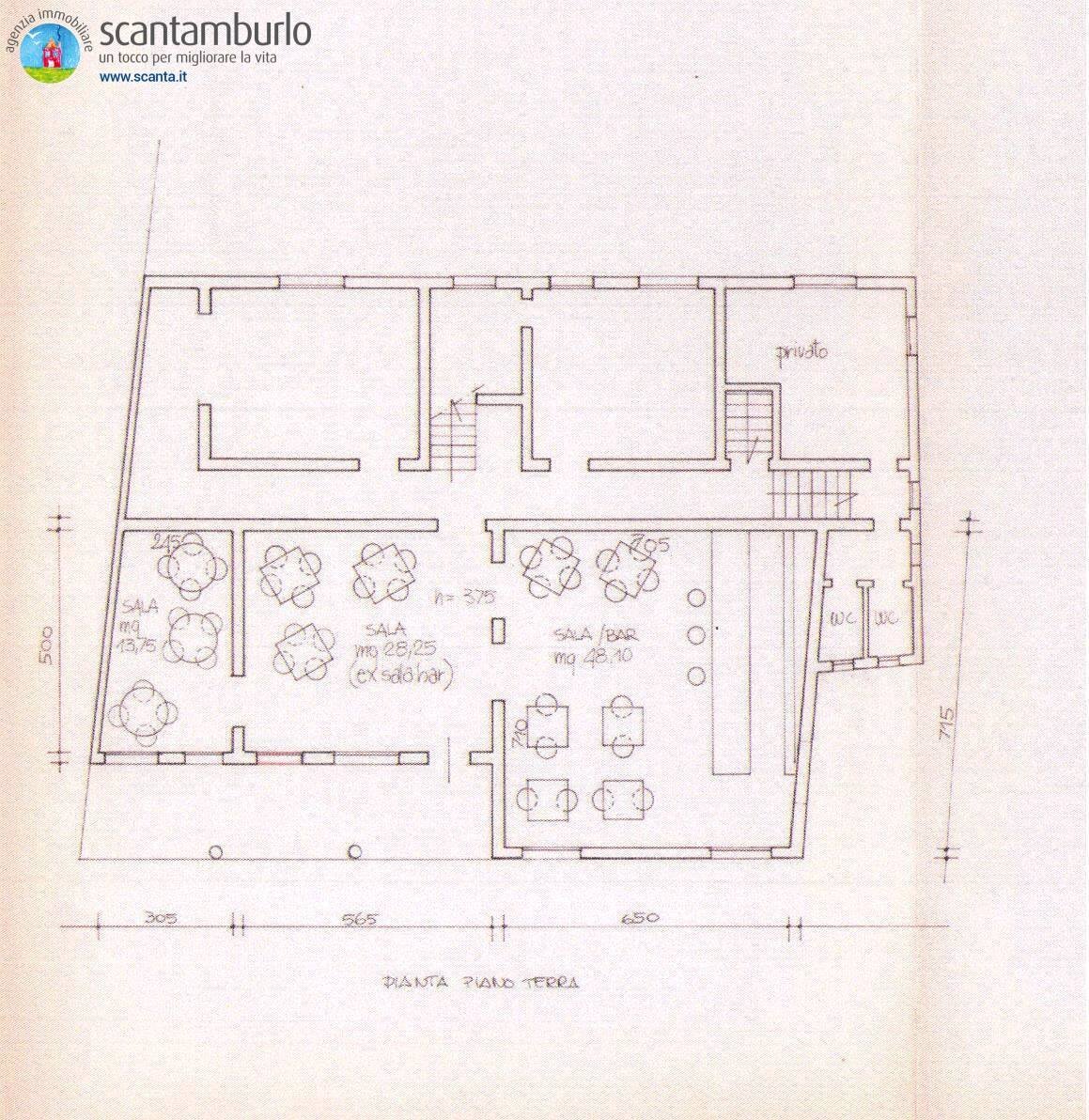 Foto 35 - Negozio Breda di Piave - planimetria 1