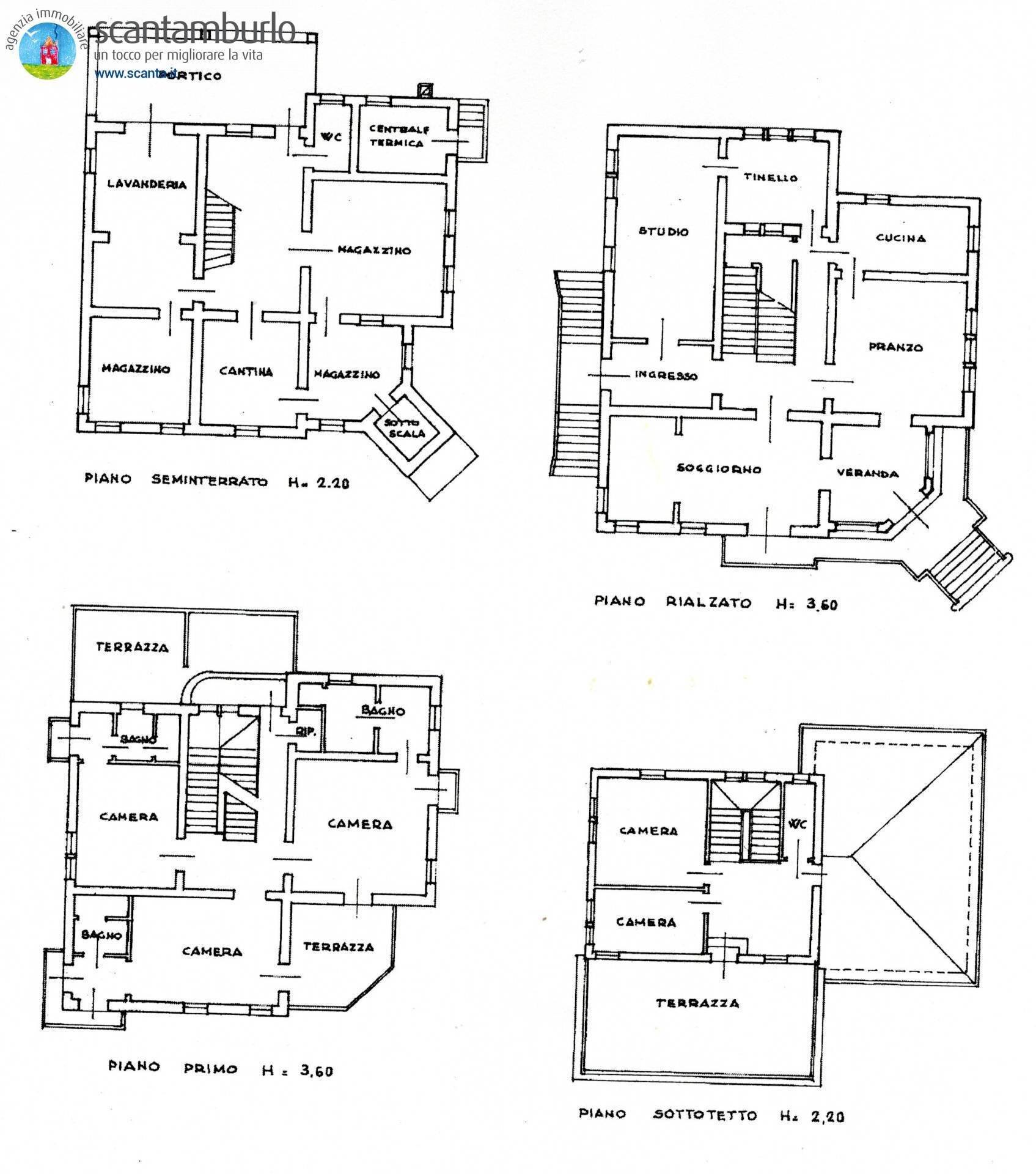 Foto 26 - Independent house Treviso - floor plans 1