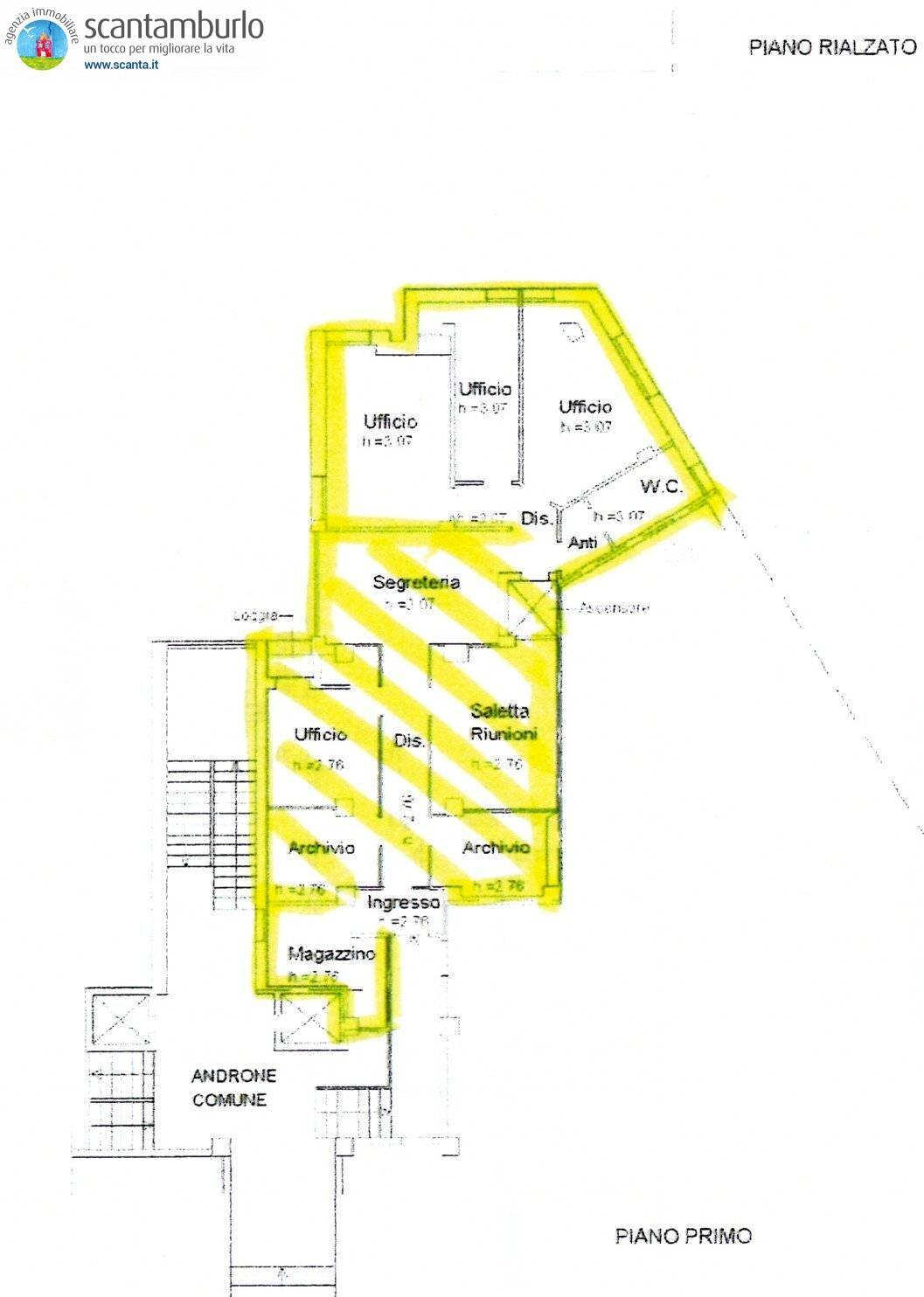 Foto 19 - Ufficio Treviso - planimetria 1