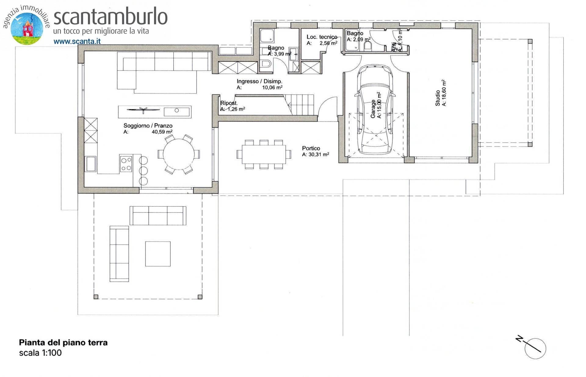 Foto 2 - Casa indipendente Ponzano Veneto - planimetria 1