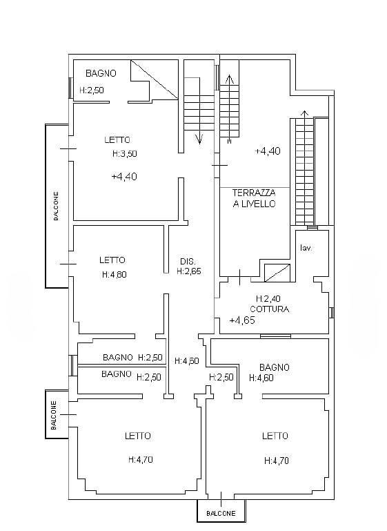 Foto 91 - Casa indipendente Via Mazzini
 
24, Alezio - planimetria 1