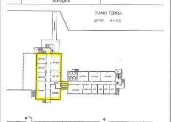 Planimetria - Office via Clodoveo Bonazzi, Castel Maggiore - photo 4