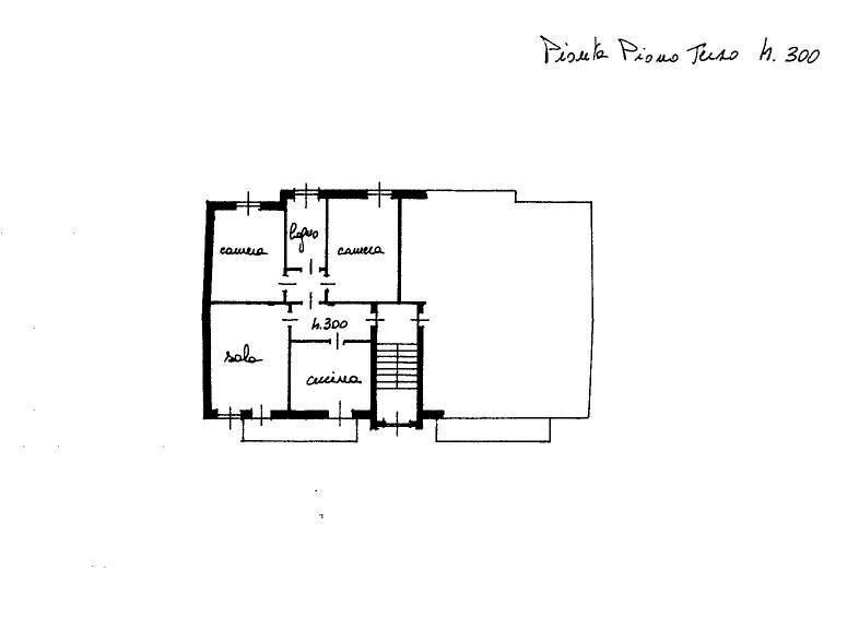 PLANIMETRIA CATASTALE - Four-room apartment Via Dante Alighieri
 
8A, Merone - floor plans 1