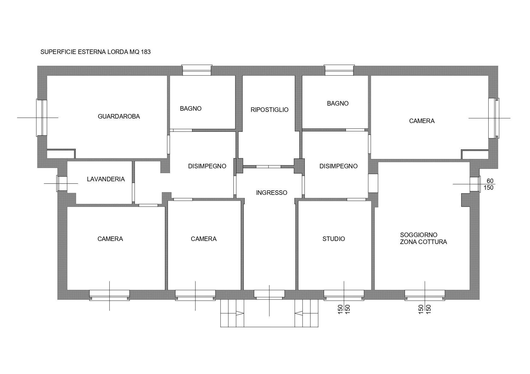 Foto 11 - Appartamento Via Pian del Tivano
 
31A, Sormano - planimetria 1