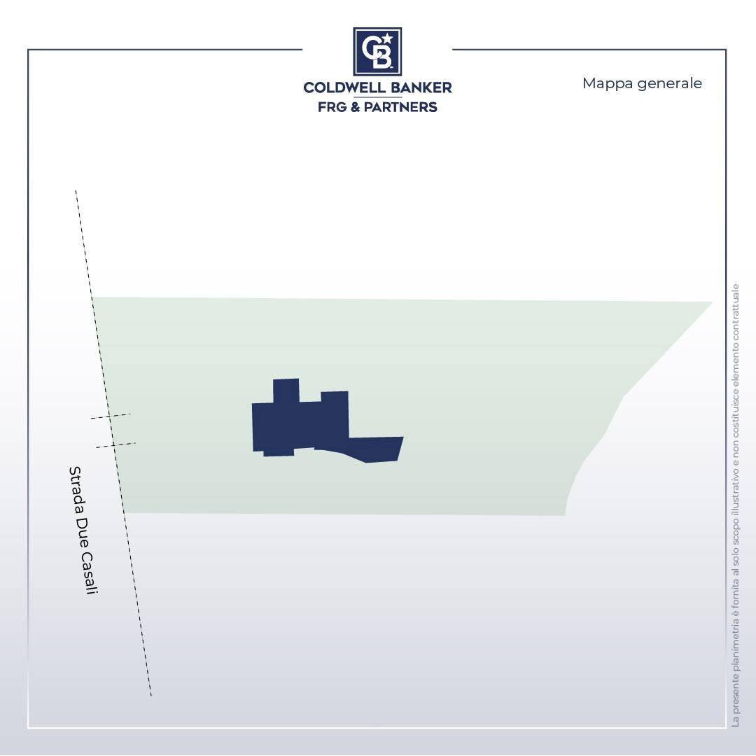 Foto 44 - Villa Strada Due Casali, Viterbo - planimetria 1