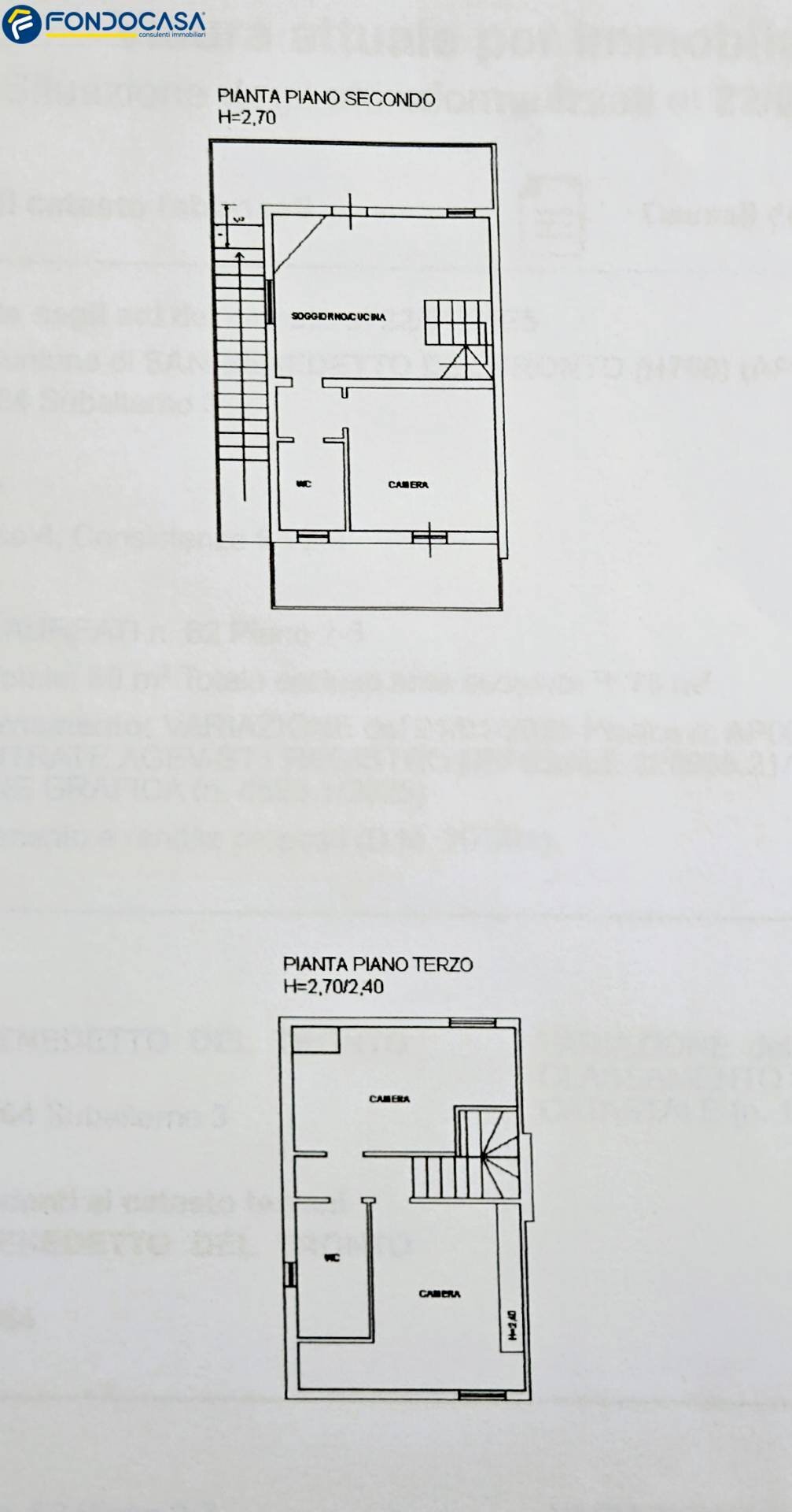 Foto 53 - Quadrilocale Via dei Laureati
 
62, San Benedetto del Tronto - planimetria 1