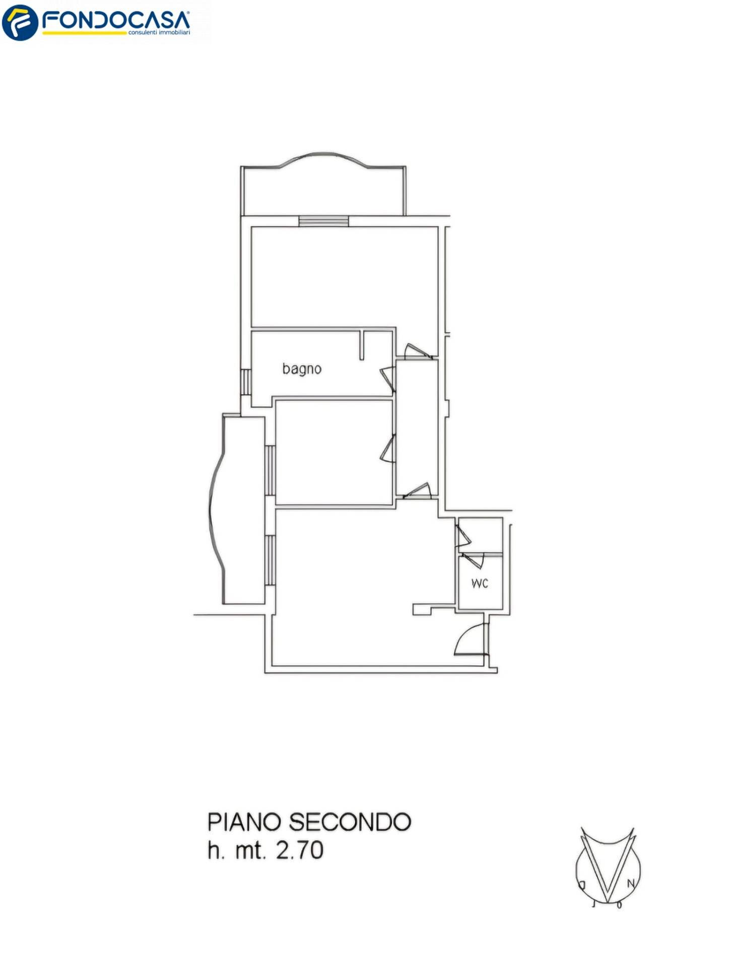 Foto 22 - Quadrilocale Via Sant'Angelo
 
55, Colonnella - planimetria 1