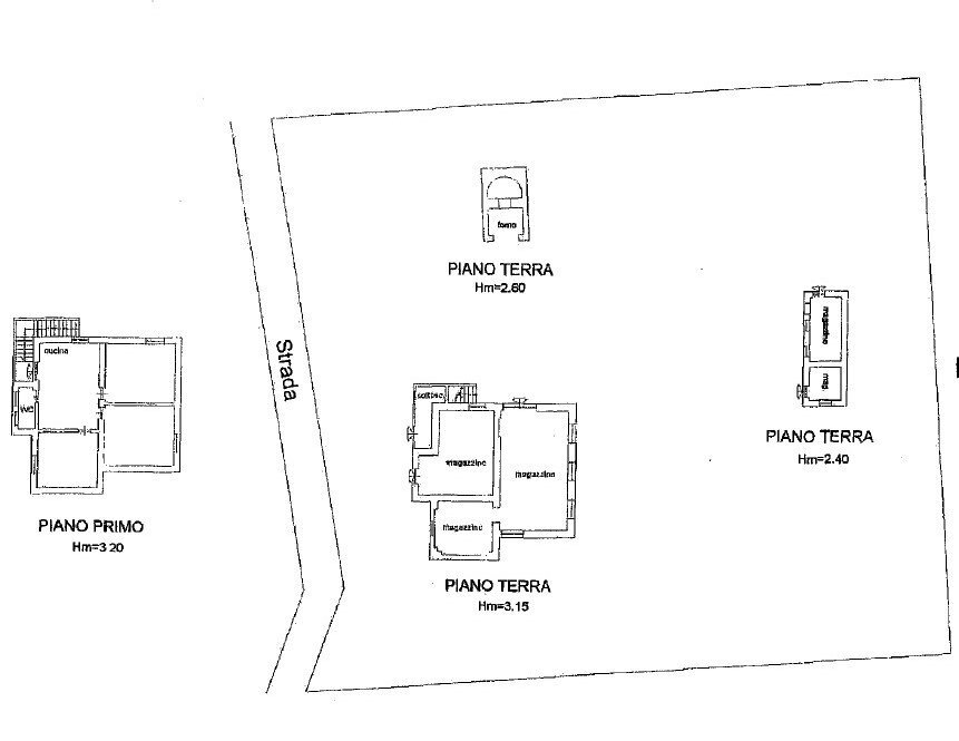 Foto 11 - Rustico Località Farnesiana
 
snc, Tarquinia - planimetria 1