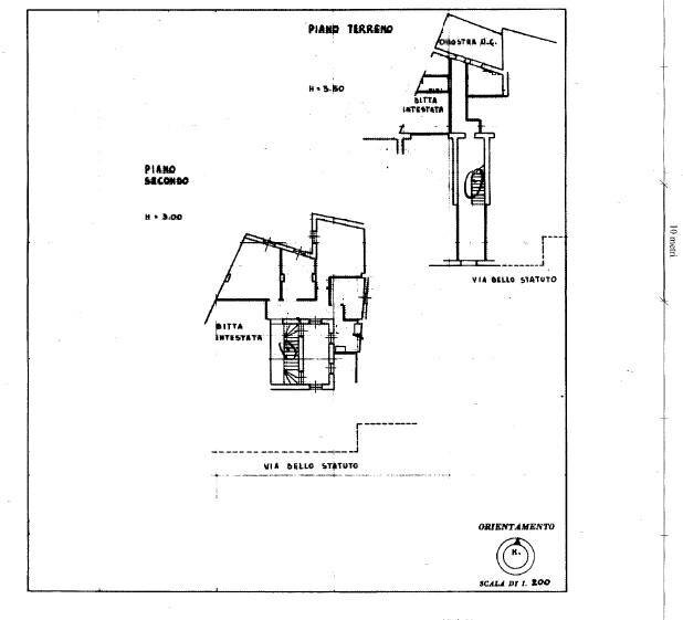 Foto 32 - Quadrilocale Via dello Statuto
 
12, Tarquinia - planimetria 1