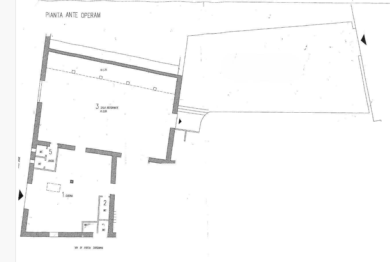 Foto 38 - Locale Commerciale Vicolo Breve
 
4, Tarquinia - planimetria 1