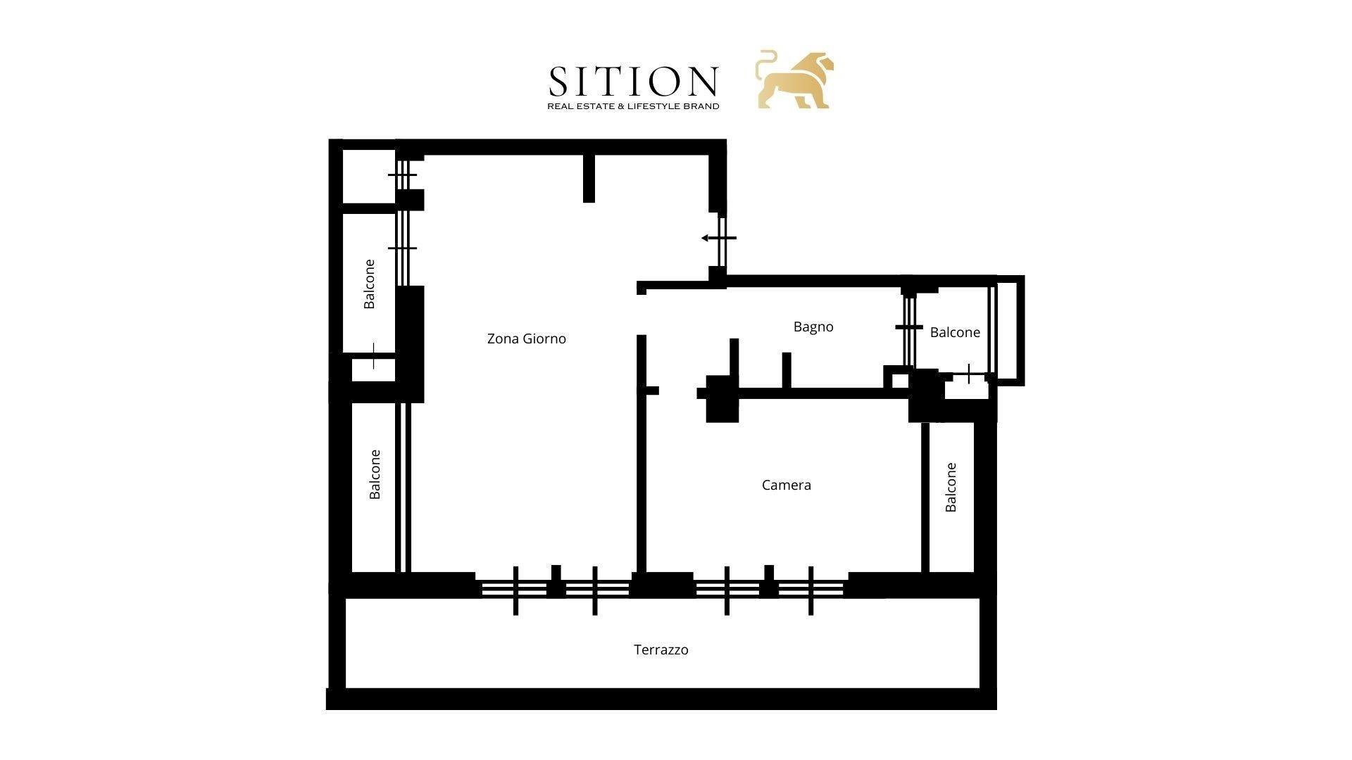 Foto 21 - Two-room apartment Via Napoli
 
9, Legnano - floor plans 1