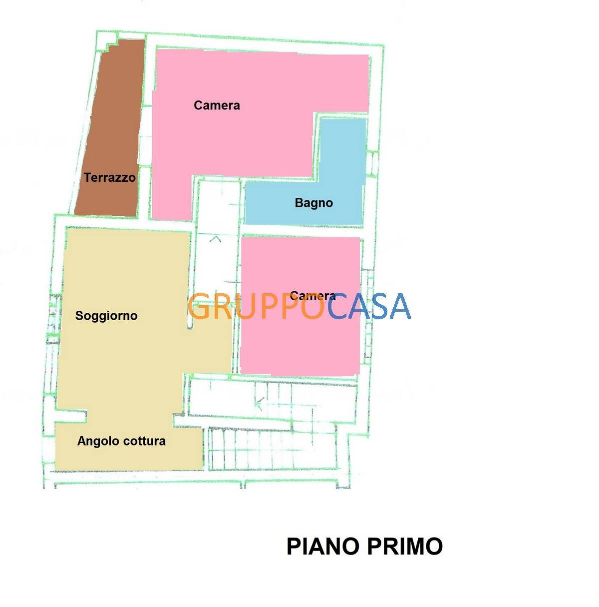 Foto 21 - Trilocale Via Leone Lotti
 
10, Castelfranco di Sotto - planimetria 1