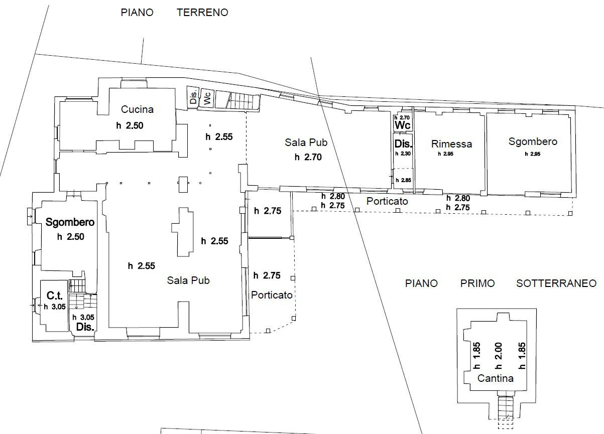 Negozio via San Giovenale, 16, Peveragno - planimetria 1