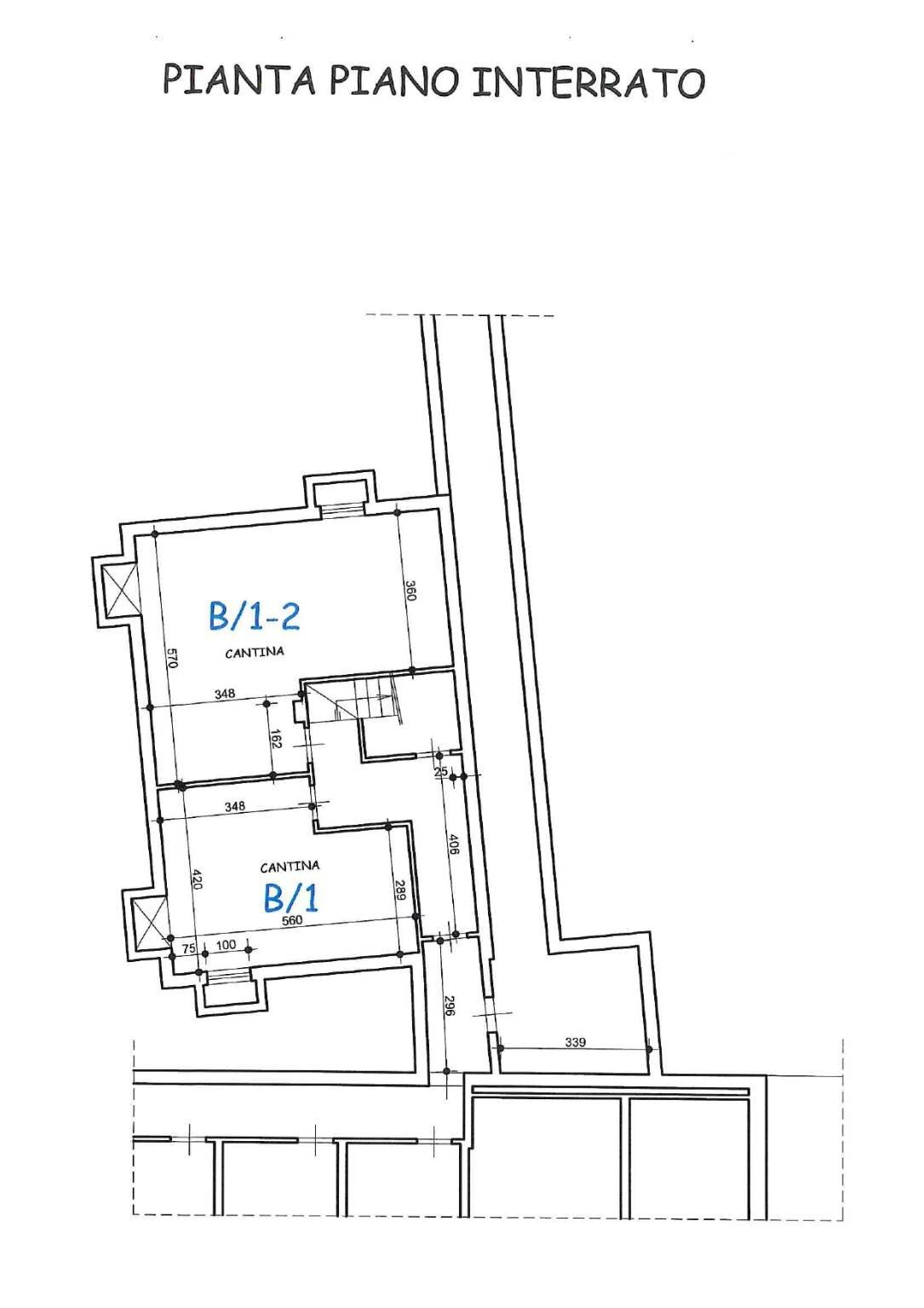 Appartamento via Torino, frazione Cerialdo, Cuneo - planimetria 1