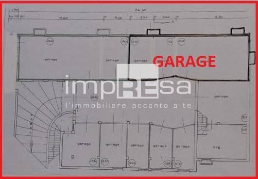 Foto 2 - Box Casier Via Peschiere
 
1, Casier - planimetria 1