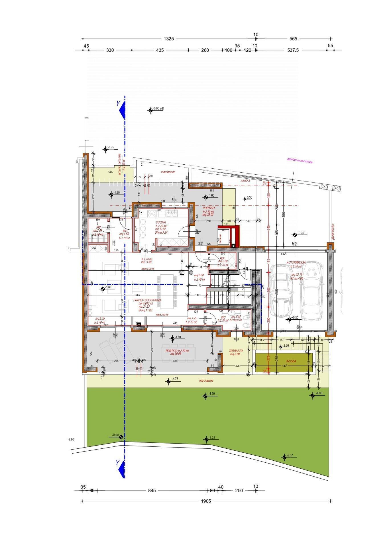 Foto 42 - Villa Via Paolo Veronese, Conegliano - planimetria 1