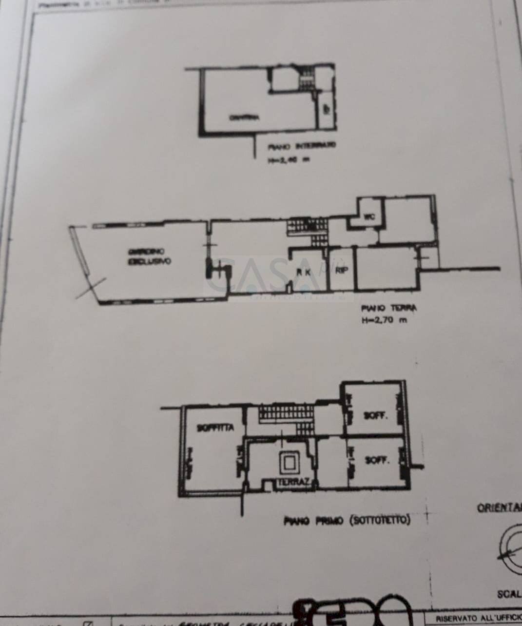 Foto 16 - Villa a Schiera Vi Santa Lucia, San Benedetto del Tronto - planimetria 1