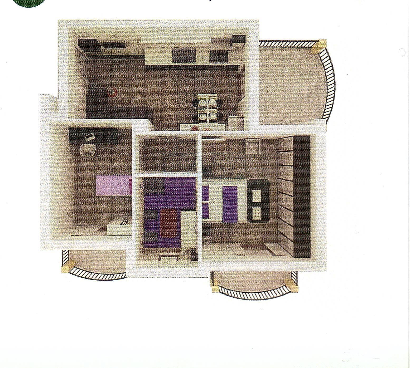 Foto 10 - Trilocale Contrada san Martino, Colonnella - planimetria 1