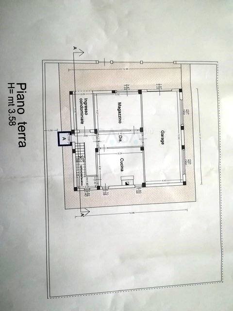 Foto 32 - Casa indipendente Via Francesco Petrarca, Monsampolo del Tronto - planimetria 1