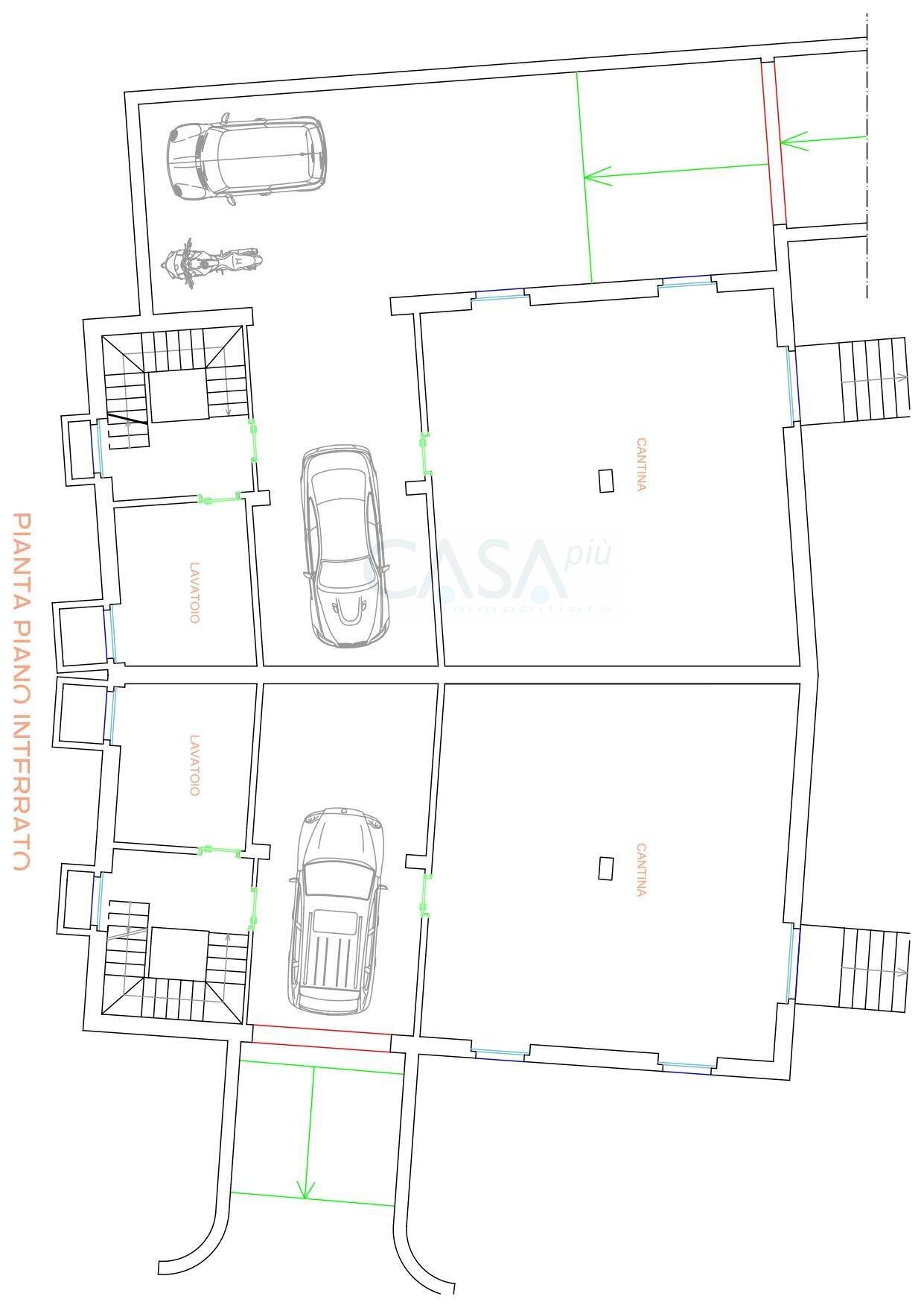 Foto 10 - Casa semi indipendente Via Dei Tassi, Tortoreto - planimetria 1