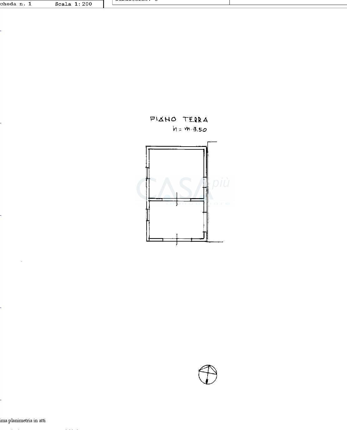 Foto 17 - Rustico Strada provinciale 2, Controguerra - planimetria 1