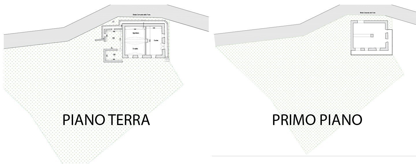 Rustic Frazione Pradeboni-Chiappere, Peveragno - floor plans 1