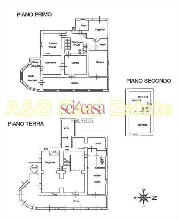 Foto 19 - Villa Roccastrada - floor plans 1