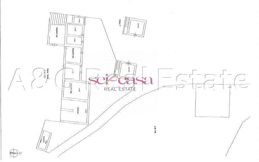 Foto 4 - Rustico Monticiano - planimetria 1