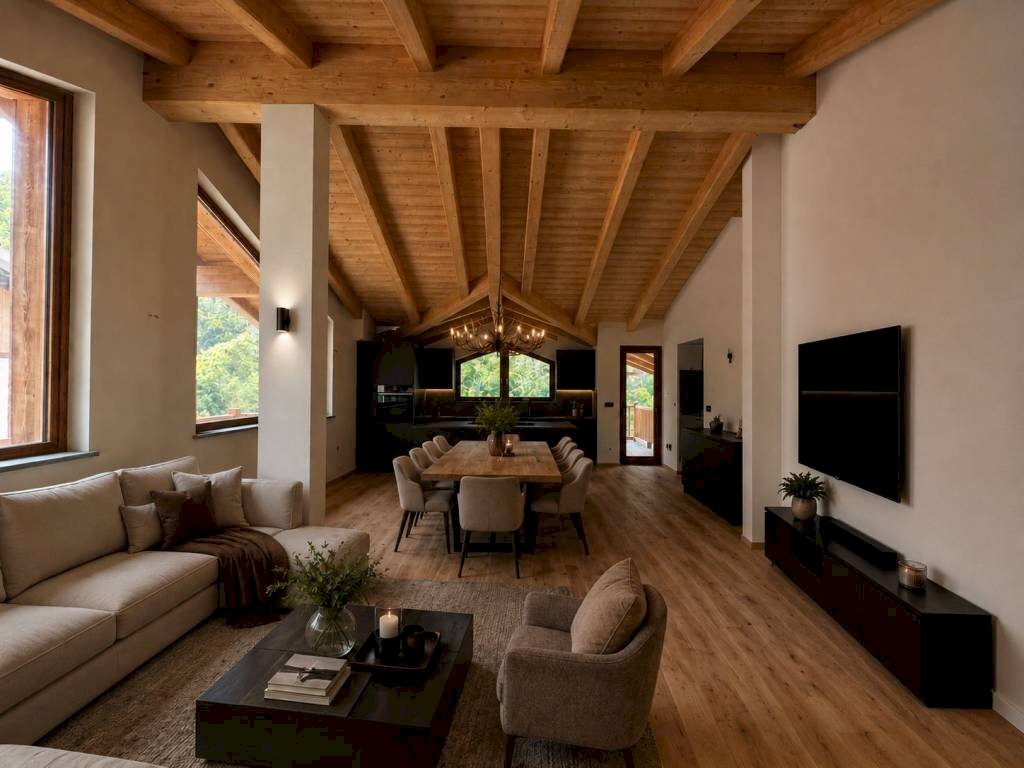 Salone - Attic corso Nizza, 15, Limone Piemonte - photo 2