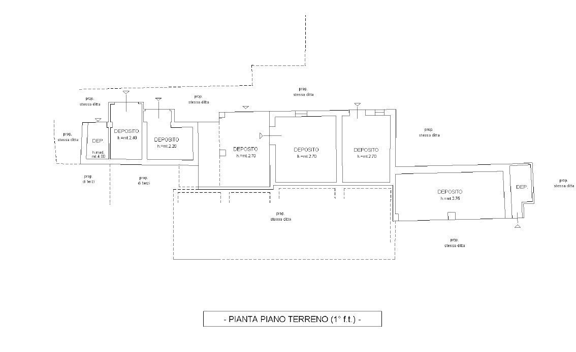 Rustic Frazione Brignola, Roccavione - floor plans 1
