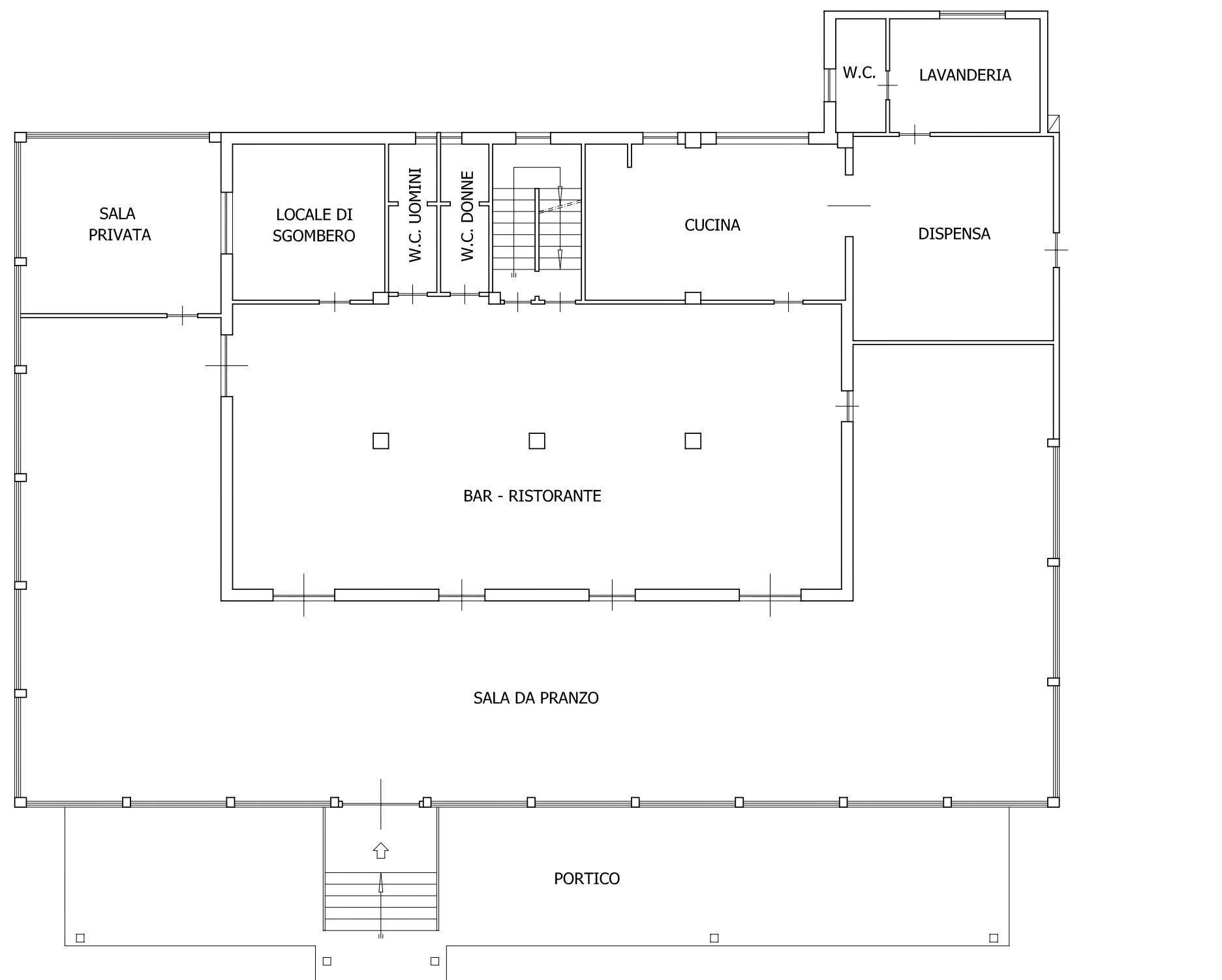 Stabile - Palazzo Località Tetto Sottano, Chiusa di Pesio - planimetria 1