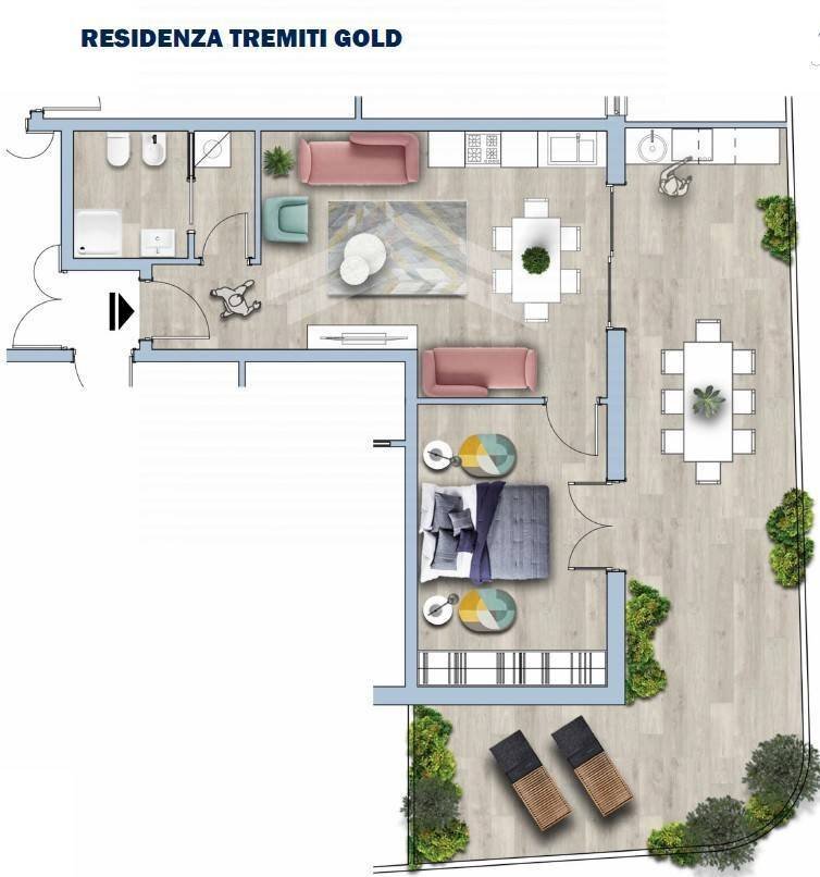 Foto 1 - Two-room apartment Via Corsica, Termoli - floor plans 1