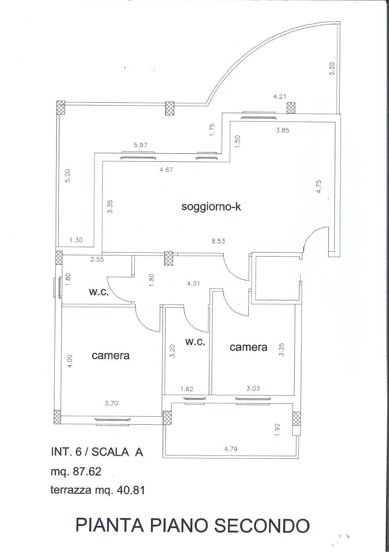 Foto 11 - Trilocale Via dell'icona, Colonnella - planimetria 1