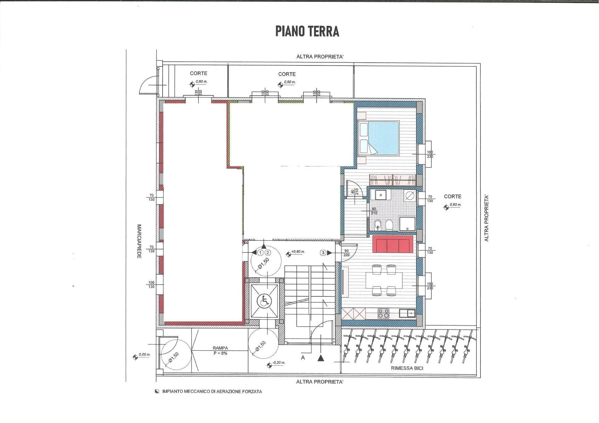 Foto 1 - Two-room apartment Via Marsala, San Benedetto del Tronto - floor plans 1