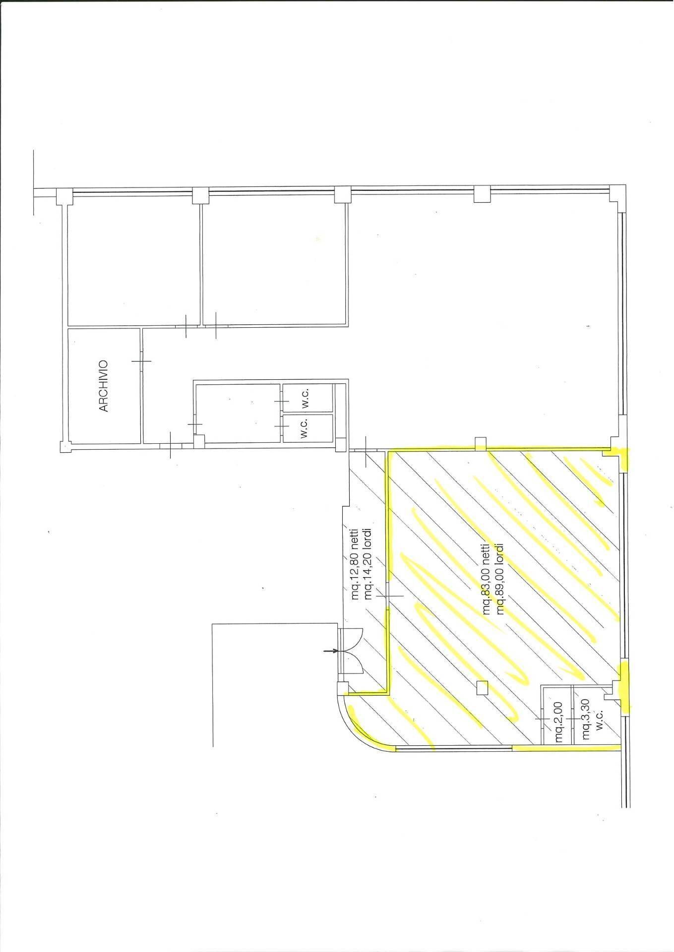Foto 5 - Ufficio Via Pasubio, San Benedetto del Tronto - planimetria 1